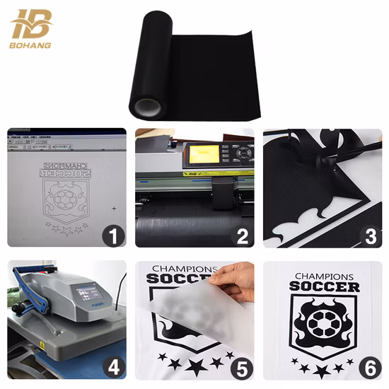 의류용 한국 품질 PU Htv 플렉스 열전달 섬유 비닐