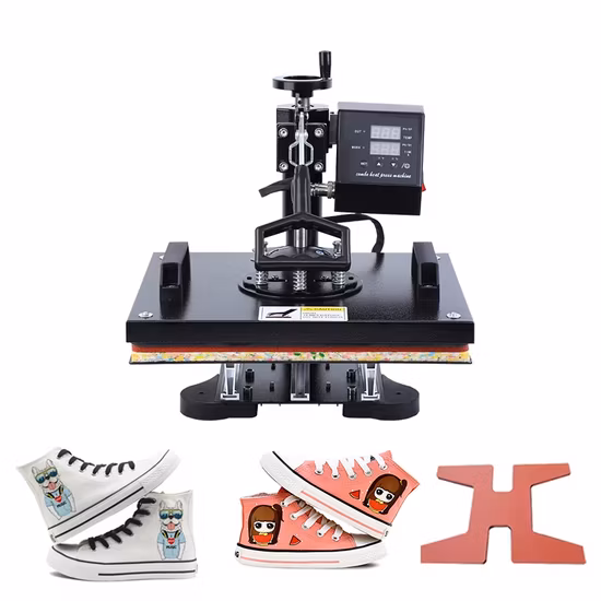 다기능 8 in 1 콤보 열 프레스 기계 T